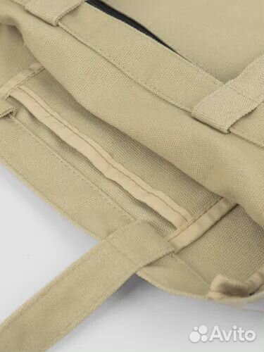 Шоппер Vans бежевый холщовый