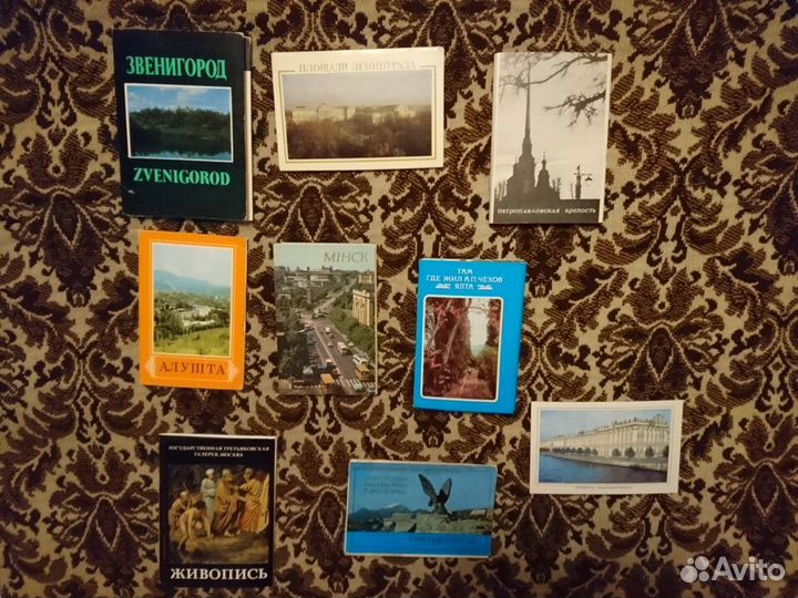 Набор открыток СССР и современные