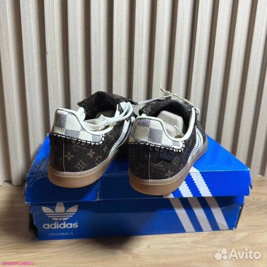 Кроссовки Adidas samba – искусство от Louis Vuitton