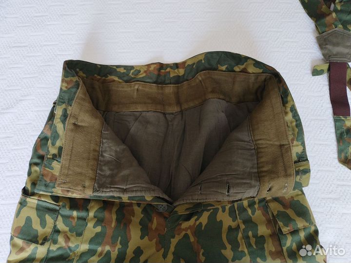 Штаны ватные комуфляж р.52