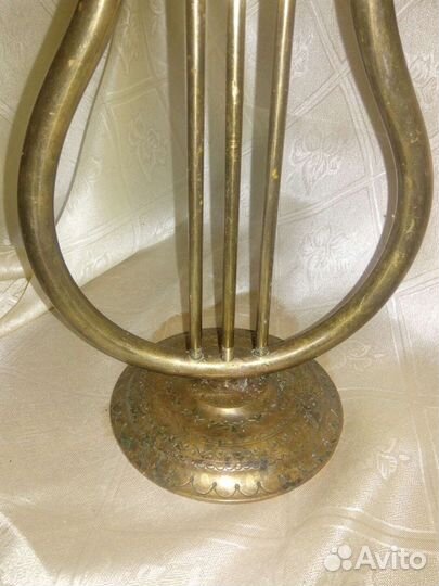 Подсвечник. Канделябр. СССР. Латунь
