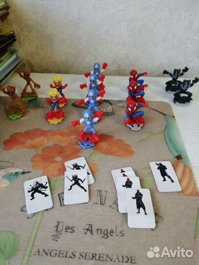 Фигурки марвел мстители киндер -сюрприз