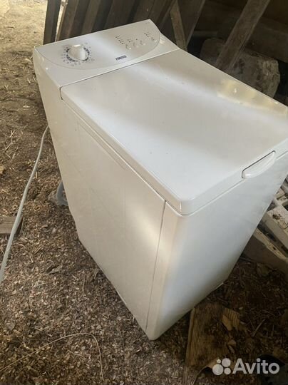 Стиральная машина с вертикальной загрузкой zanussi