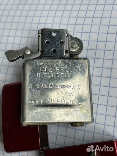 Зажигалка бензиновая zippo, коллекционная