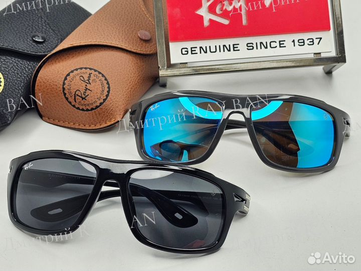 Очки Ray Ban 4364 Ferrari Blue Mirror