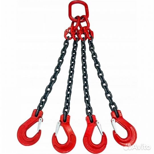 Строп цепной четырехветвевой 4сц 2,36т 5м