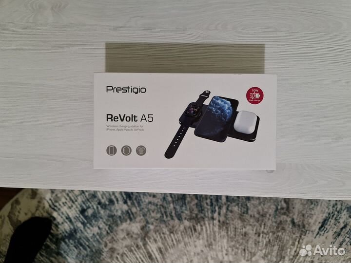 Беспроводная зарядка Prestigio ReVolt A5