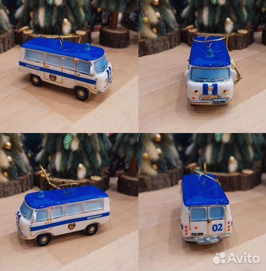 Ёлочные игрушки фарфоровая мануфактура новые