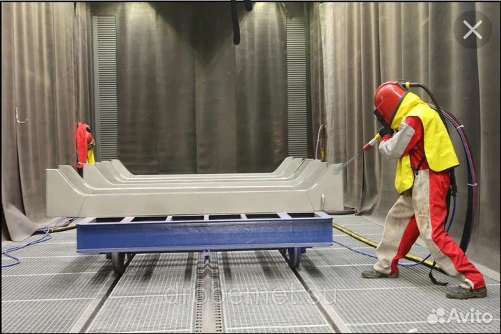 Пескоструйная очистка деталей