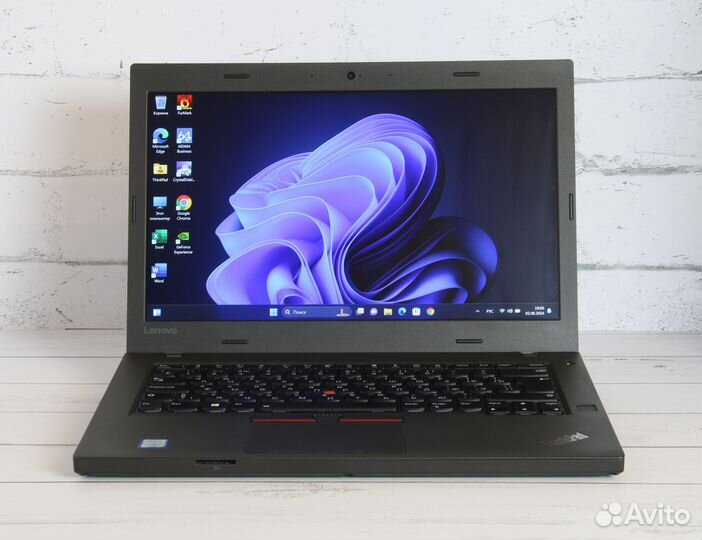 Lenovo ThinkPad T470p I7/8/256/IPS/GF 940MX/Сенсор