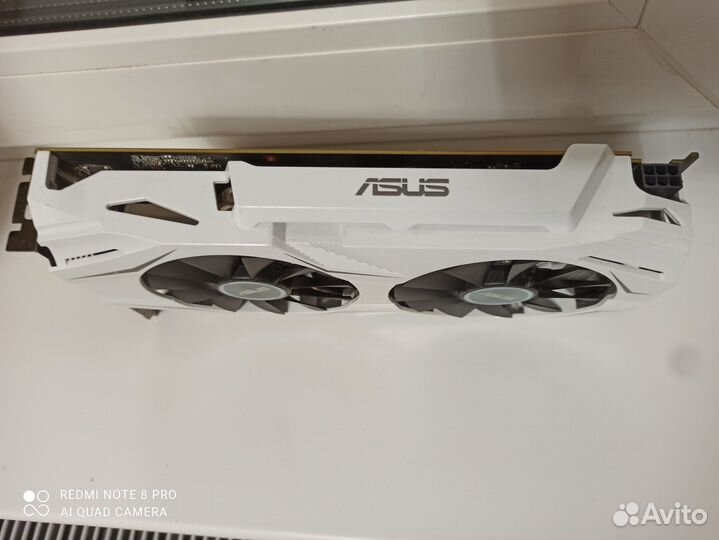 Видеокарта GeForce GTX 1060 6GB asus dual