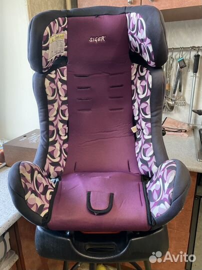 Детское автокресло siger от 0 до 25 кг