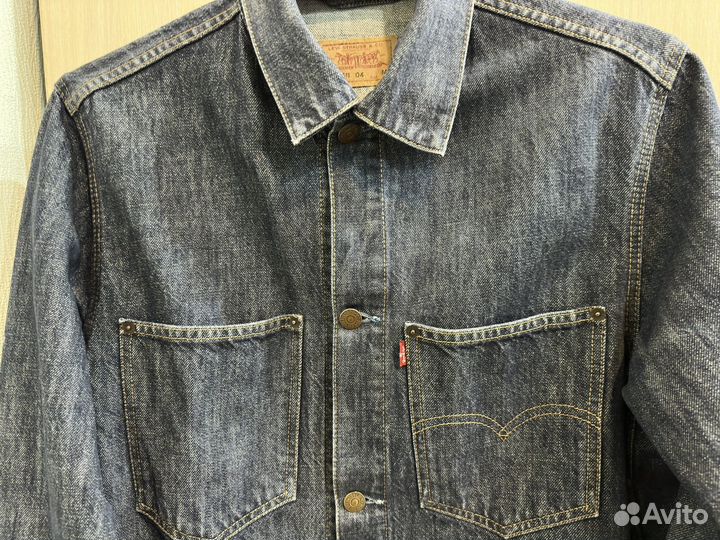 Джинсовая куртка мужская levis