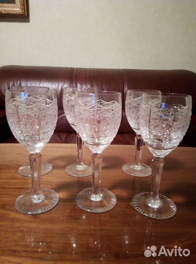 Югославия фужеры хрусталь