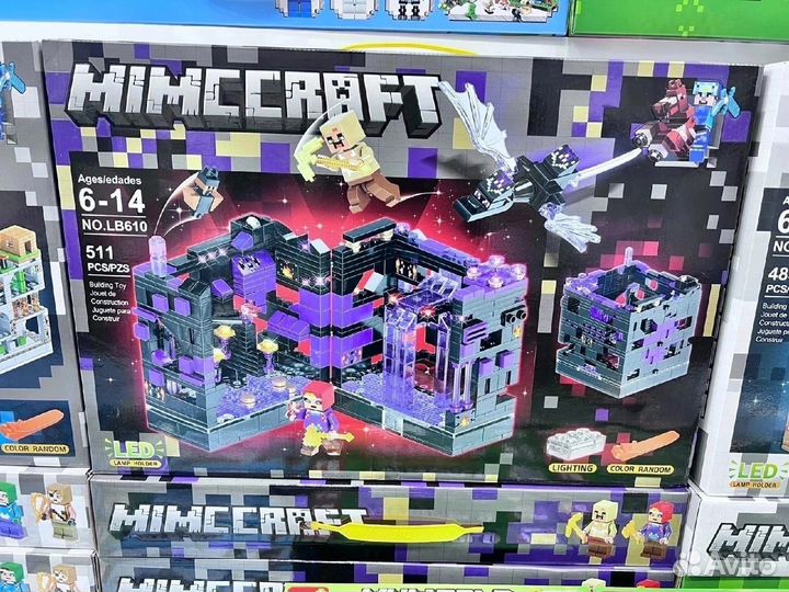 Конструктор майнкрафт лего