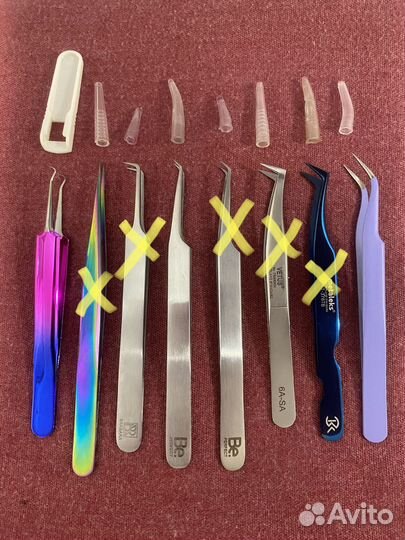 Продам пинцет для наращивания ресниц