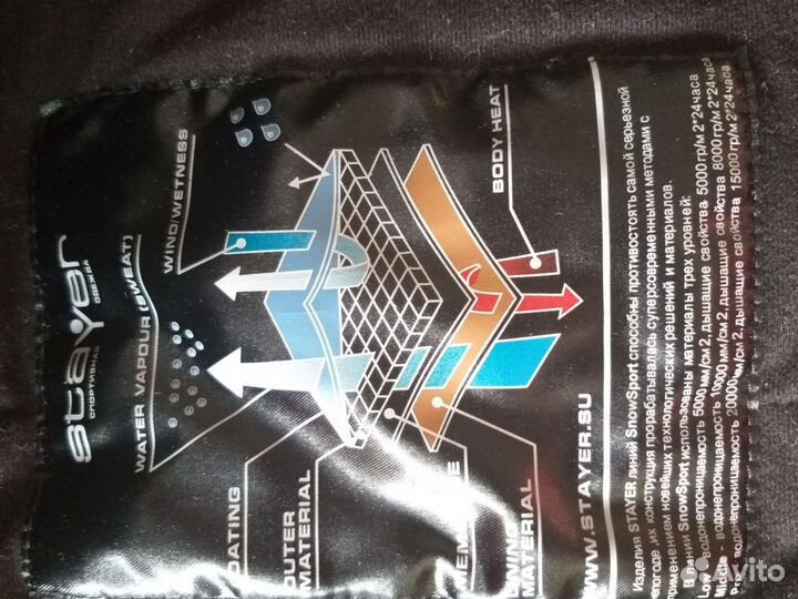 Куртка мужская горнолыжная