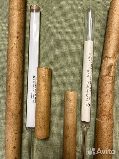 Термометр ртутный СССР лабораторный, спиртометр