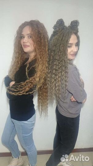 Волосы для заплетения. Афрокудри. Афролоконы