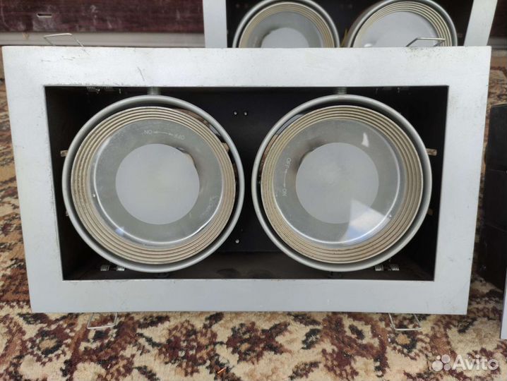 Светильник встраиваемый карданный мгл Lux