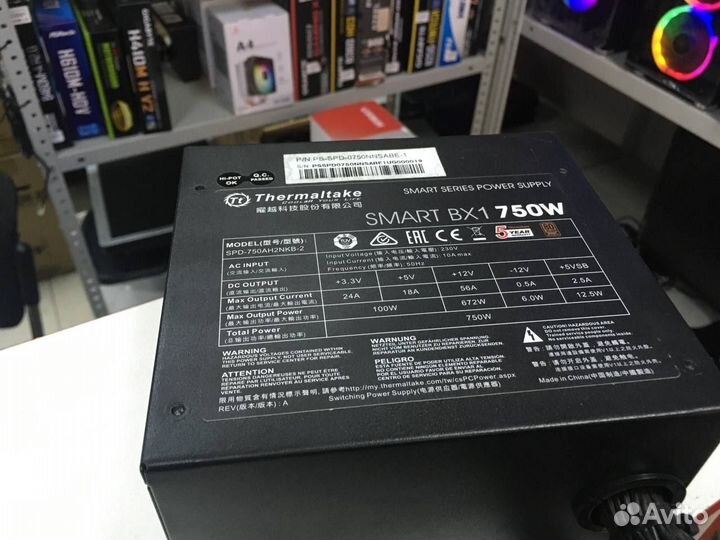 Блок питания Thermaltake Smart BX1 750W