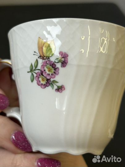 Две кофейные пары, винтаж, Швеция