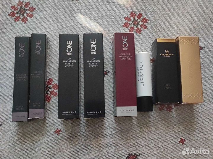 Помады красных оттенков новые
