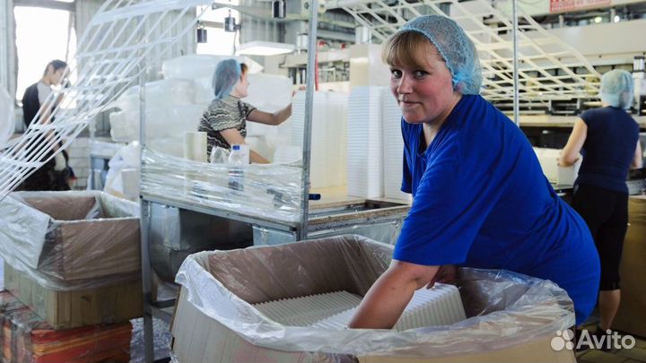 Упаковщики без опыта (п.Боровский, есть развозка)