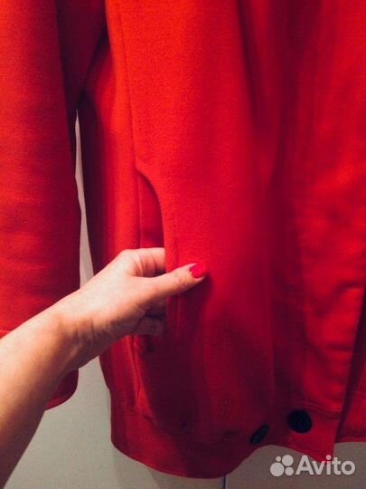 Куртка пальто женская с капюшоном