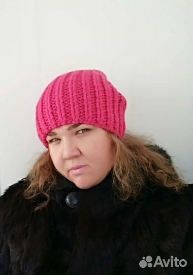 Шапка женская из перуанской шерсти