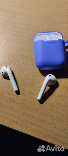 Airpods неаригинальные, в хорошем состаянии