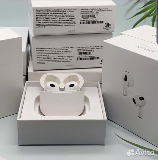 Airpods 3 премиум (чехол в подарок)