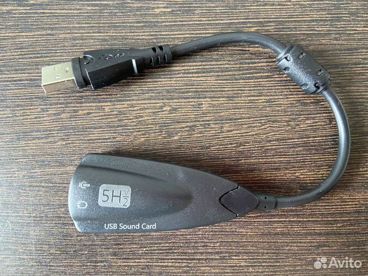 Внешняя звуковая карта 5HV2 USB