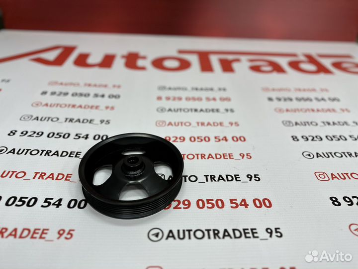 Шкив насоса гур Hyundai Solaris. Kia Rio