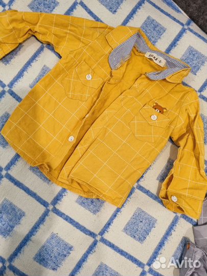 Детские вещи пакетом на мальчика 74 80