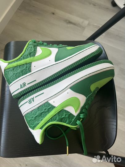 Кроссовки nike air force St. Patrick