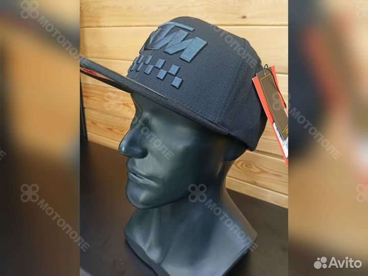 Бейсболка, pure CAP, чёрный