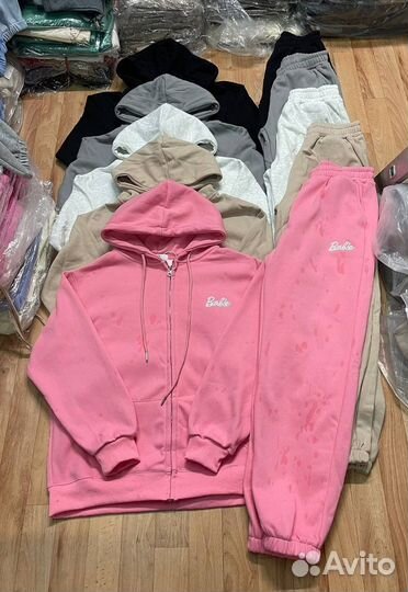 Утепленный костюм корея женский