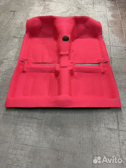 Ковер пола ваз 2101-2107 «красный»