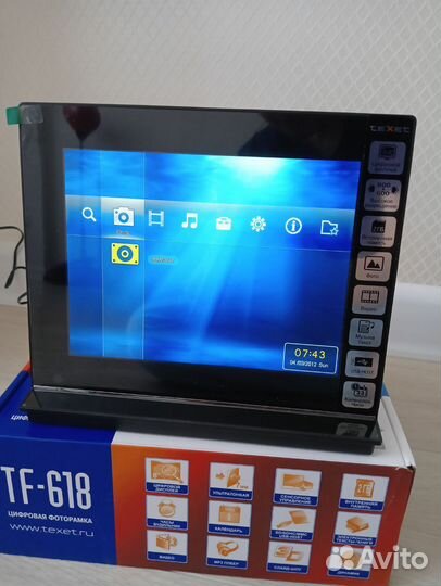 Новая Цифровая фоторамка texet