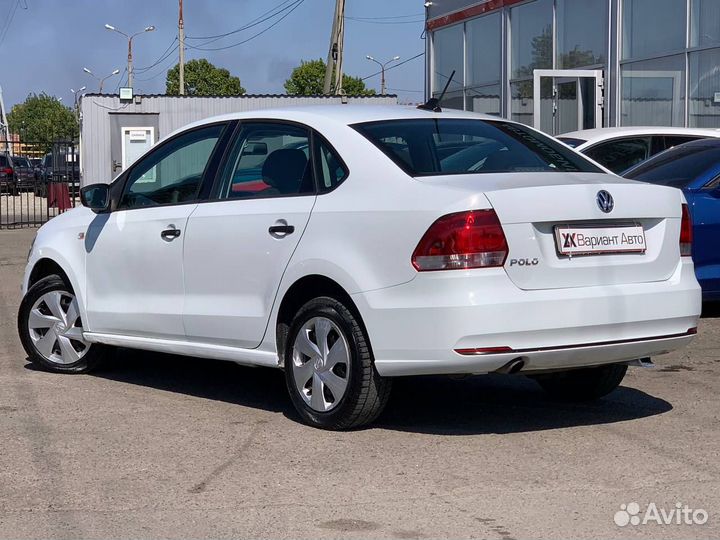 Volkswagen Polo 1.6 AT, 2020, 167 000 км