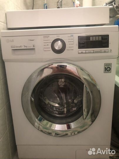 Стиральная машина lg 6 кг с сушкой на запчасти