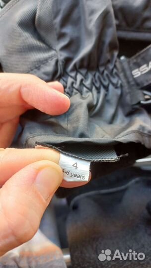 Перчатки детские непромокаемые зимние