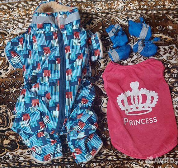 Зимний комбинезон для собаки