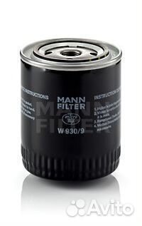 Масляный фильтр W9309 mann-filter