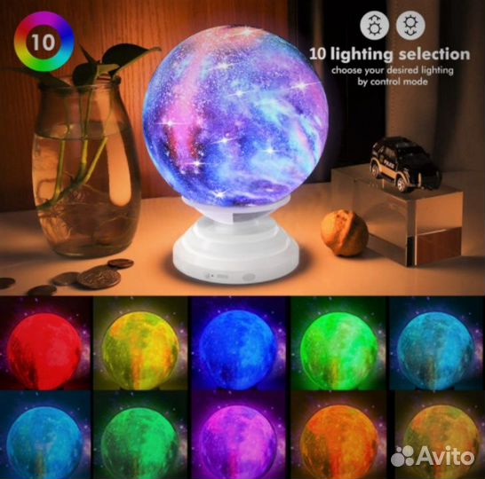 Смарт Bluetooth ночник 