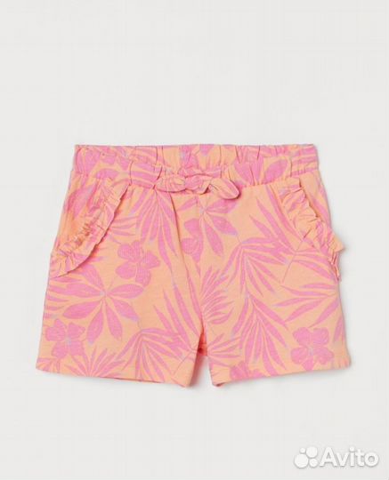 Новые шорты hm 92 для девочки