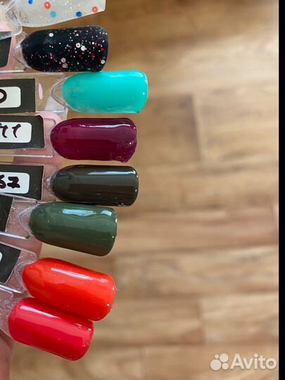 Набор гель лаков бу