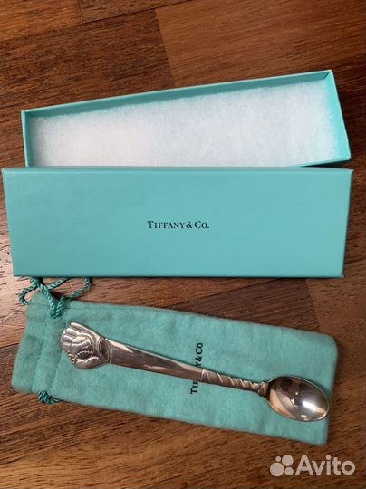 Детская серебрянная ложка Tiffany & Co