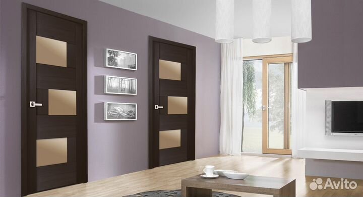 Двери межкомнатные комплект
